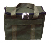 拉链帆布凭证包 规格：35X15X22cm